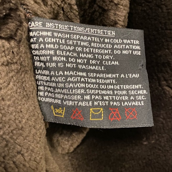 MANTEAUX Long Collar Hood Brown Coat - Picture 8 of 11